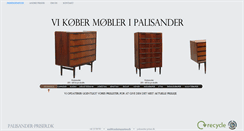 Desktop Screenshot of palisander-priser.dk